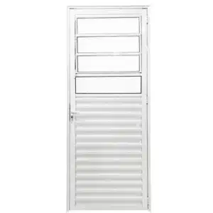 PORTA BASCULANTE ALUMINIO BRANCO 2,10 X 0,70